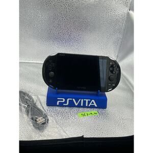 Black ps vita 2000 w/charger